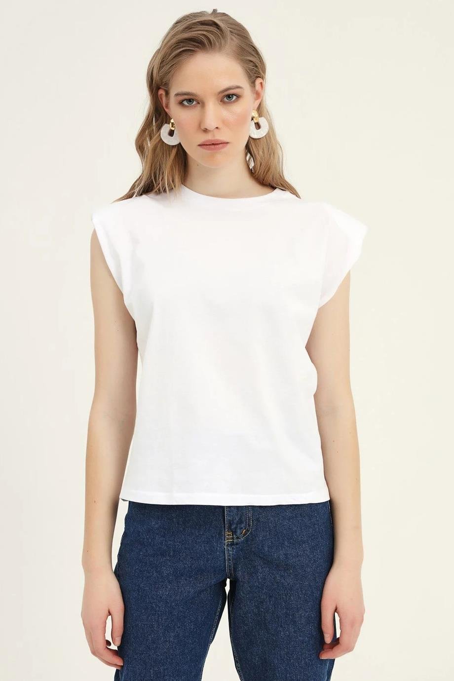 18802-2Y3 QUZU TSHIRTBEYAZ