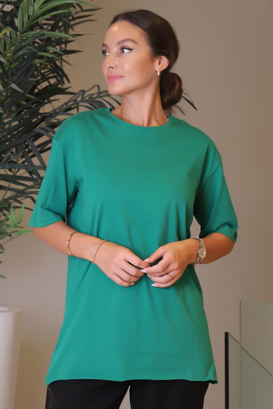 2031-2Y3 ZENTONİ T-SHIRTZÜMRÜT