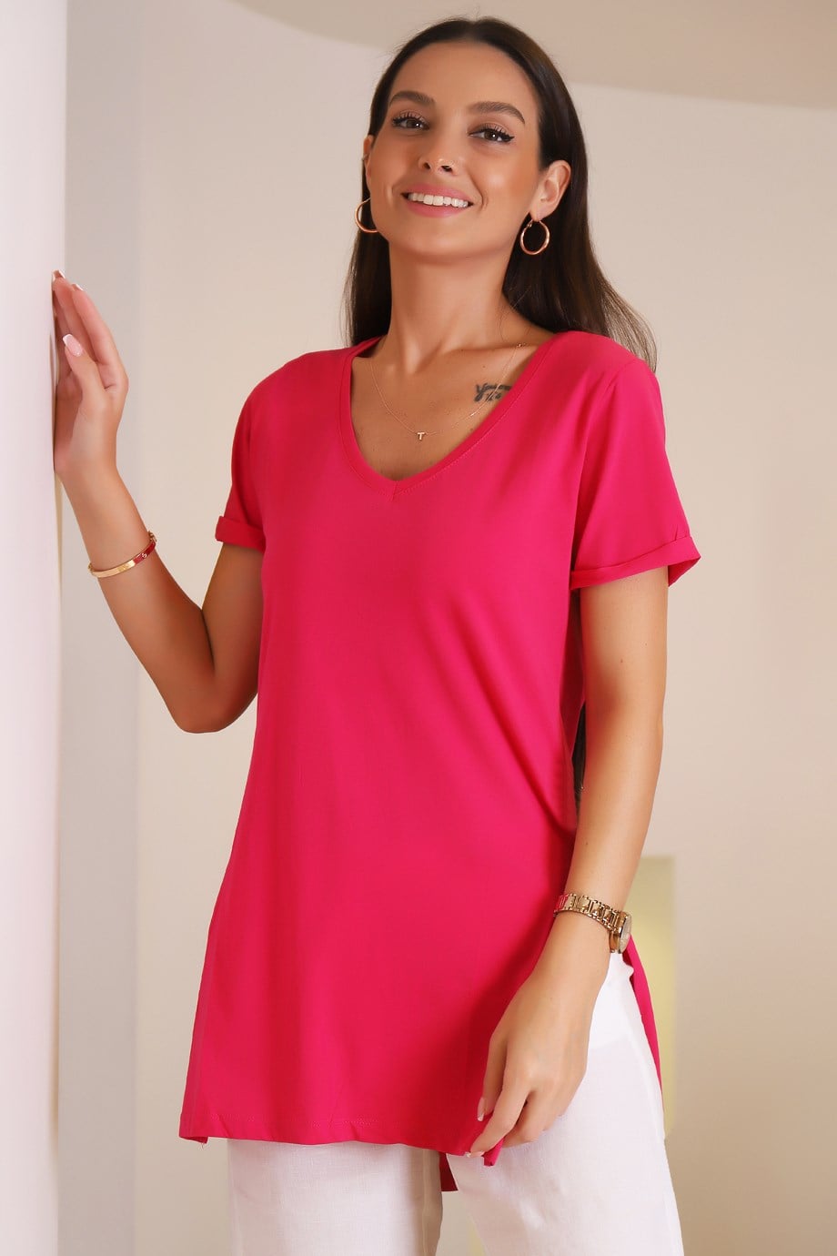 21132-2Y2 BEBE PLUS TSHIRTFUŞYA