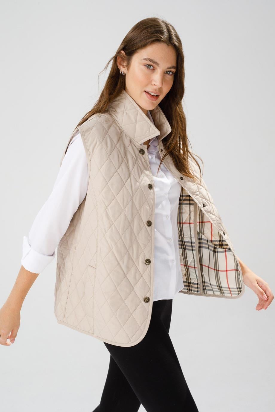 21437-2K4 DESEN YELEKBEJ