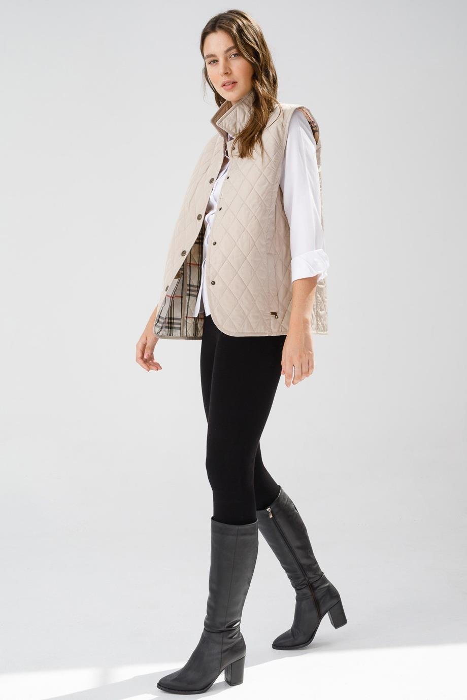 21437-2K4 DESEN YELEKBEJ