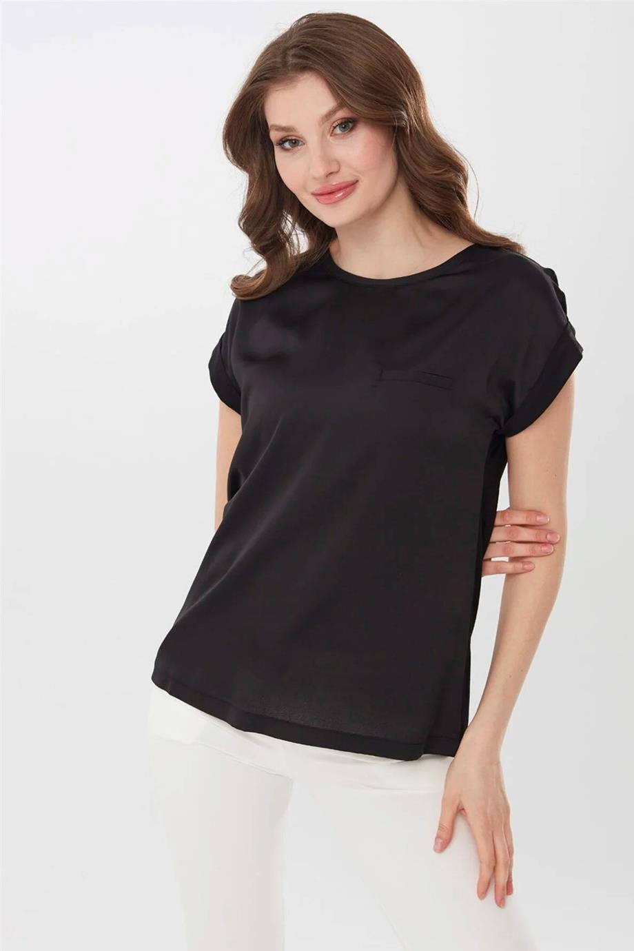 22707-SY-2Y3 DESEN BLUZSİYAH