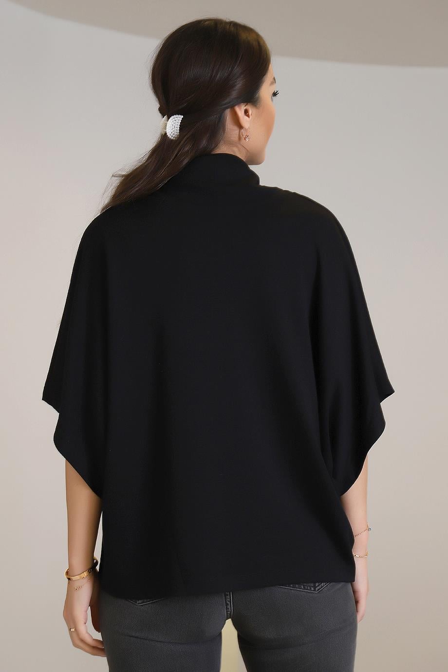 23-0657-2K3 SY COLL SWEATSİYAH