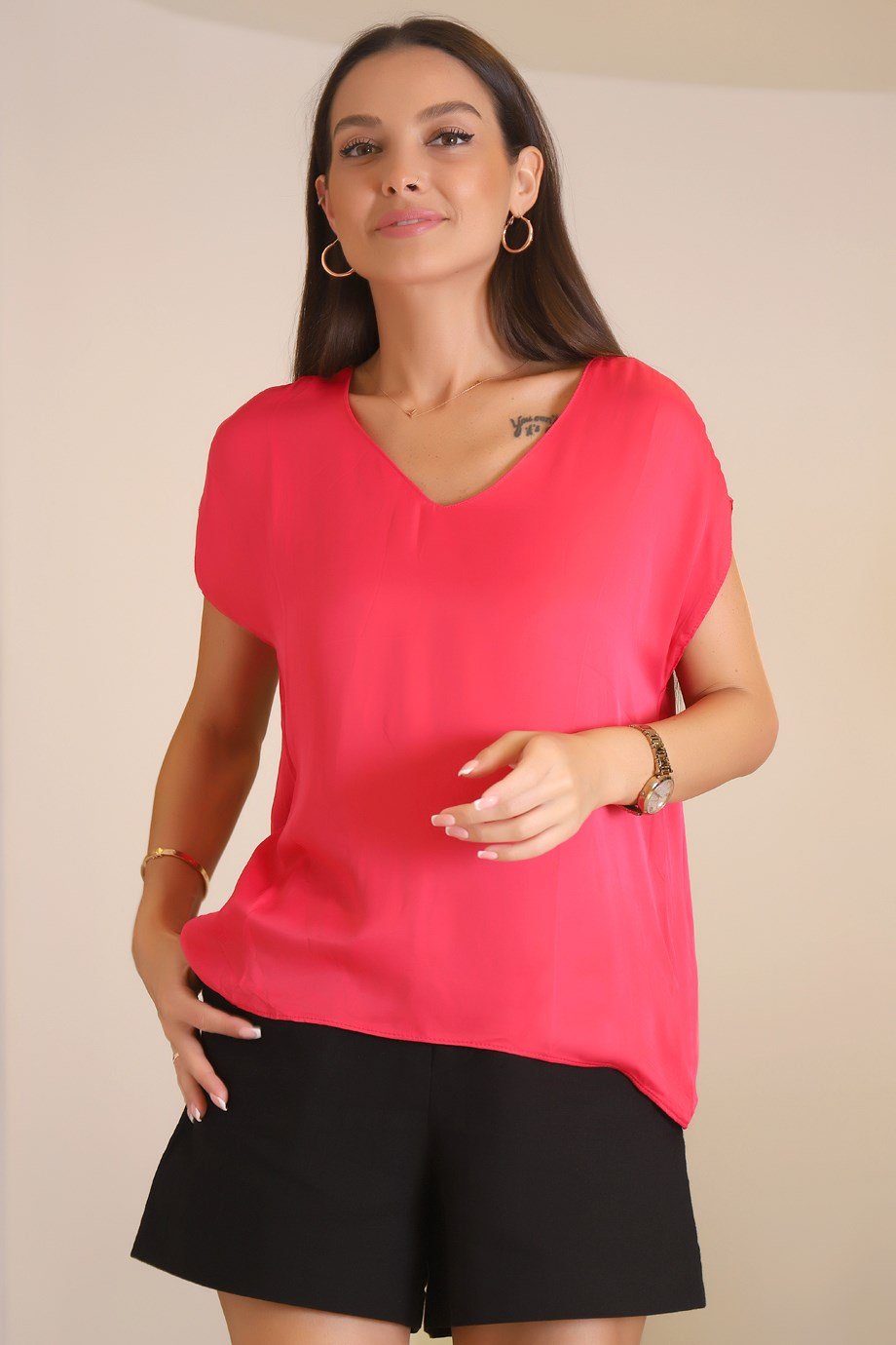 26736-2Y2 BEBE PLUS BLUZFUŞYA