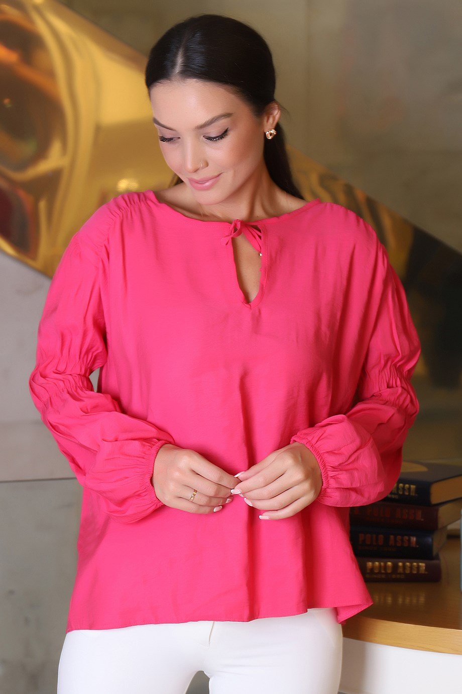 26888-2Y2 BEBE PLUS BLUZFUŞYA