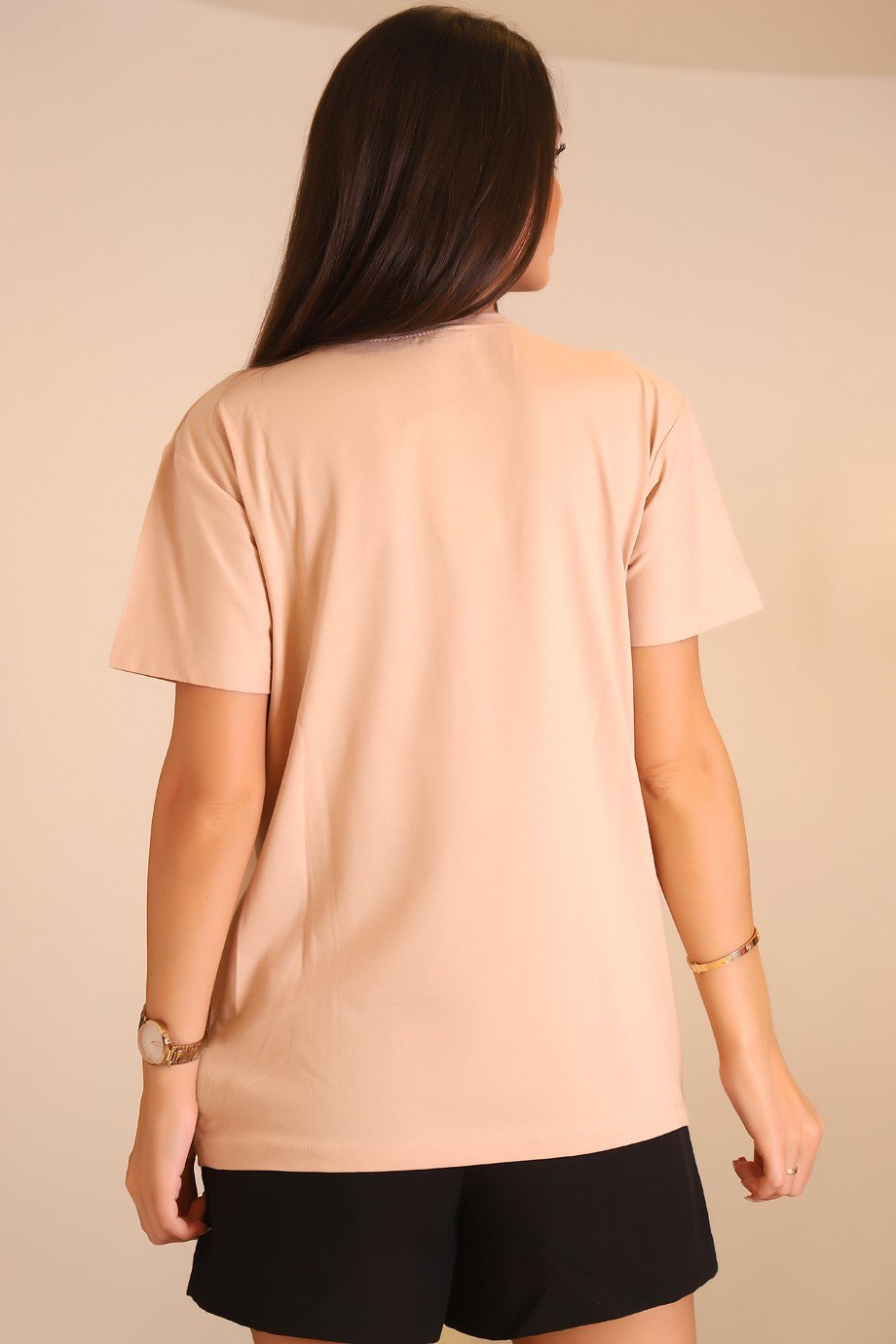 2819-2Y2 MİNT T-SHIRTBEJ