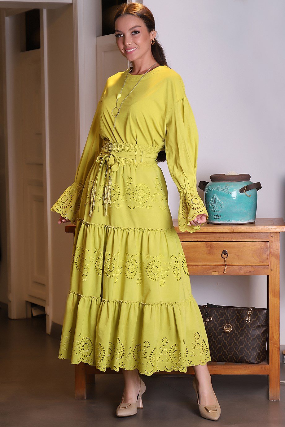 3017-2Y2 HUKKA ETEKYEŞİL