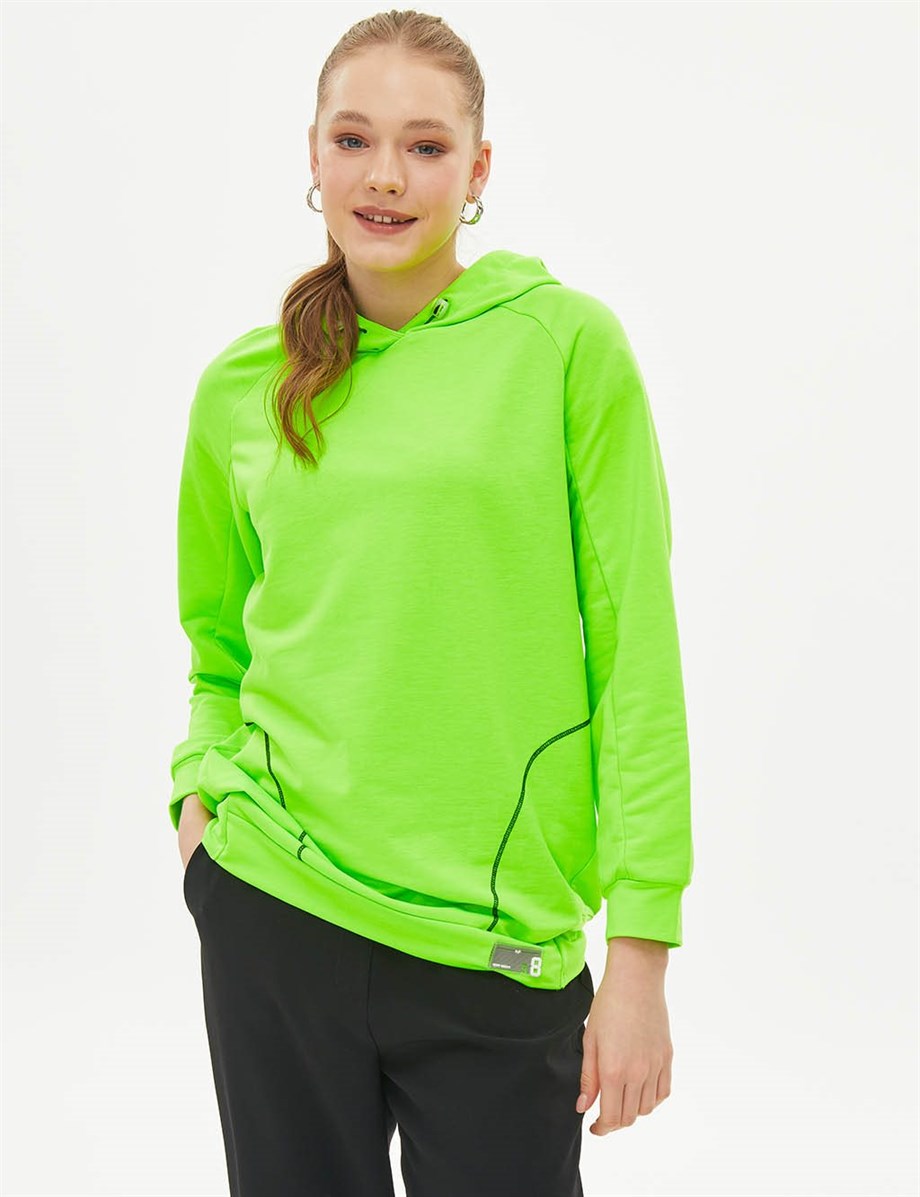 31008-2Y2 KAYRA SWEATNEON YEŞİL