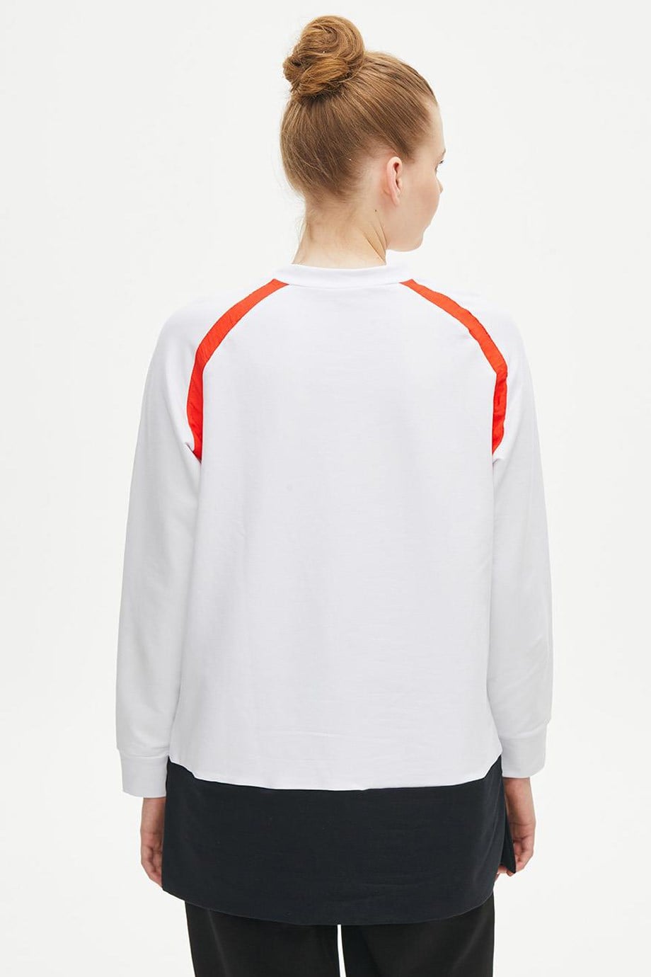 31013-2Y2 KAYRA SWEATOPTİK BEYAZ