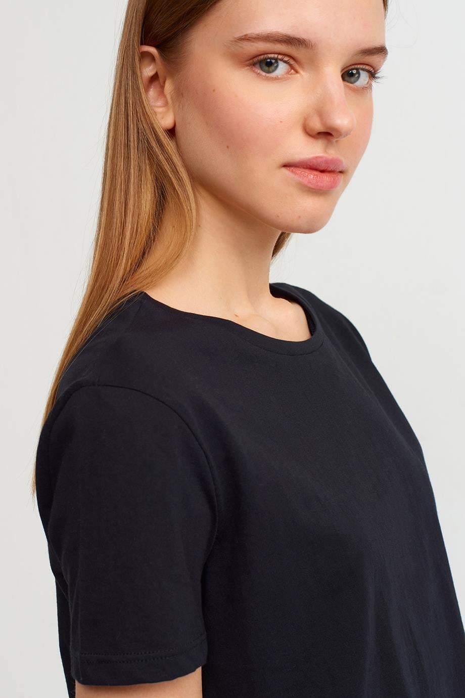3471-2Y3 DİLVİN TSHIRTSİYAH