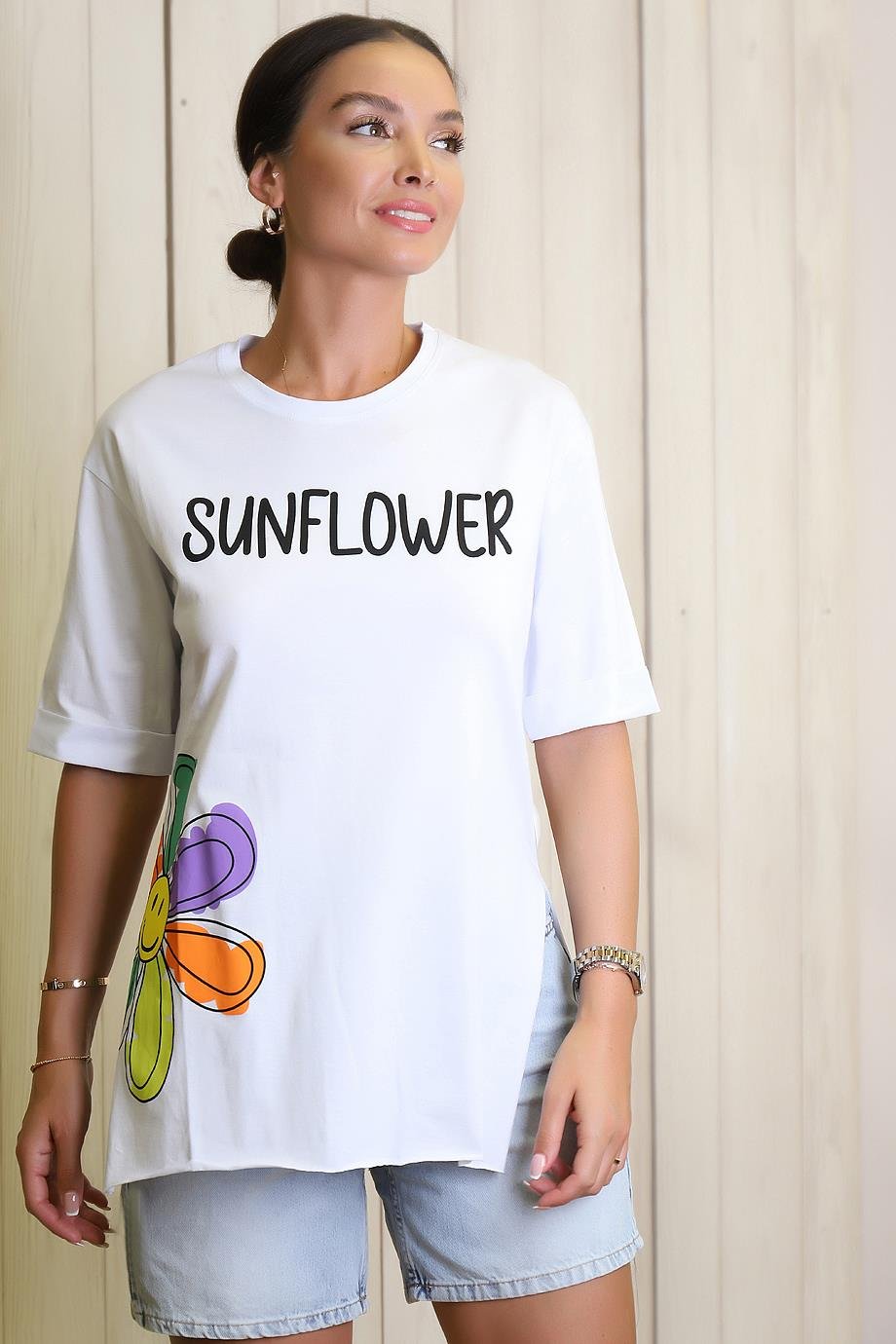 3497-2Y3 ADYES TSHIRTBEYAZ
