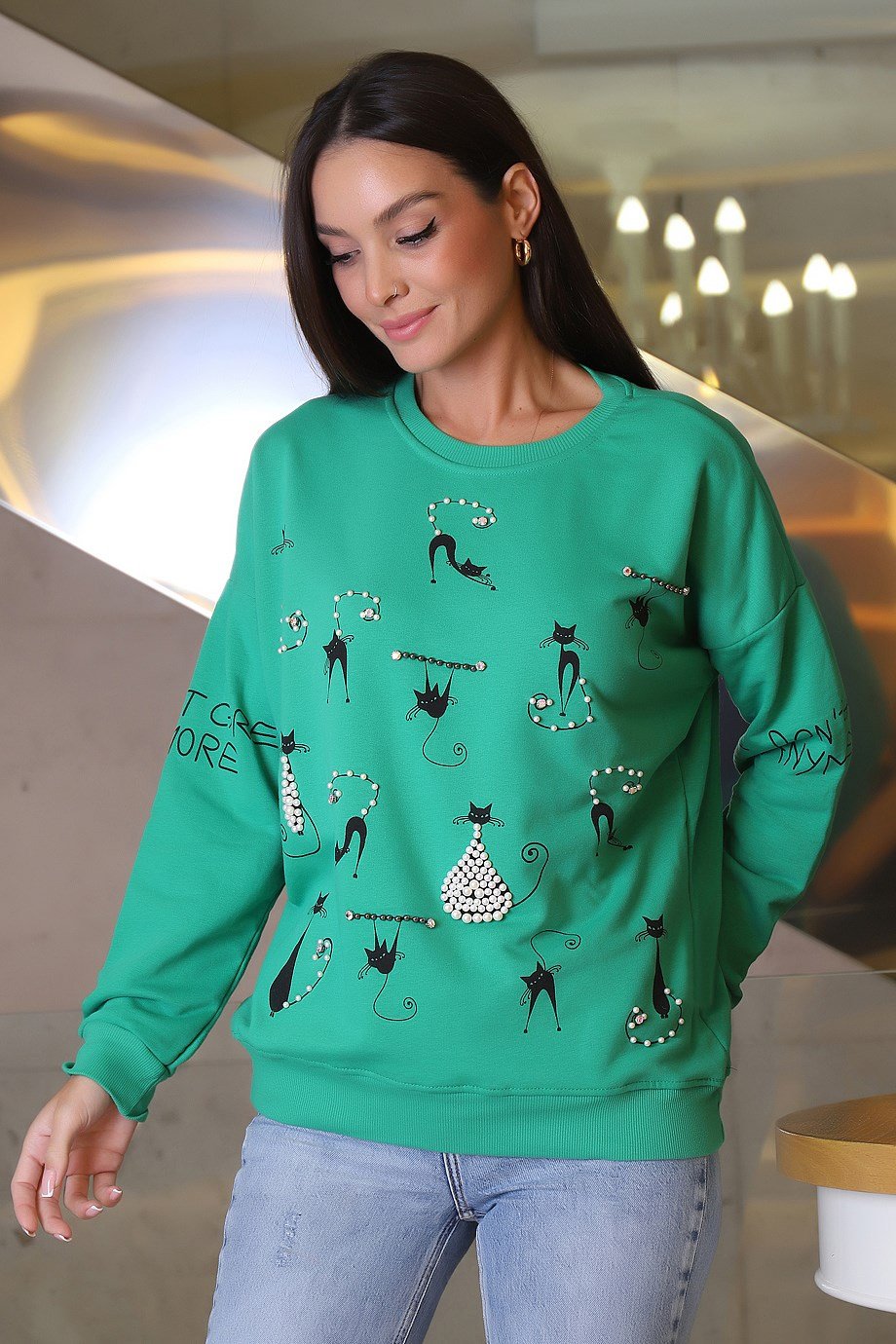 3549-2K3 MİNT SWEATBENETTON