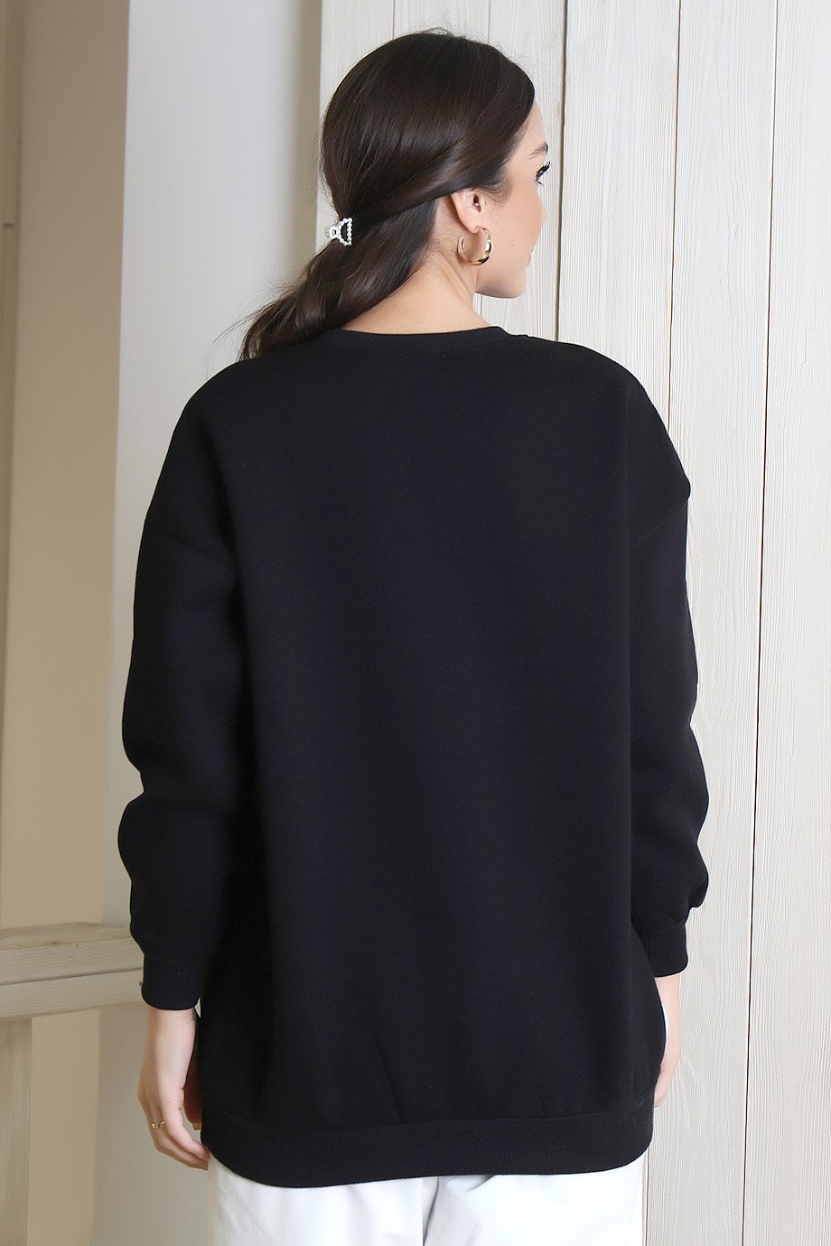3604-2K3 ADYES SWEATSİYAH