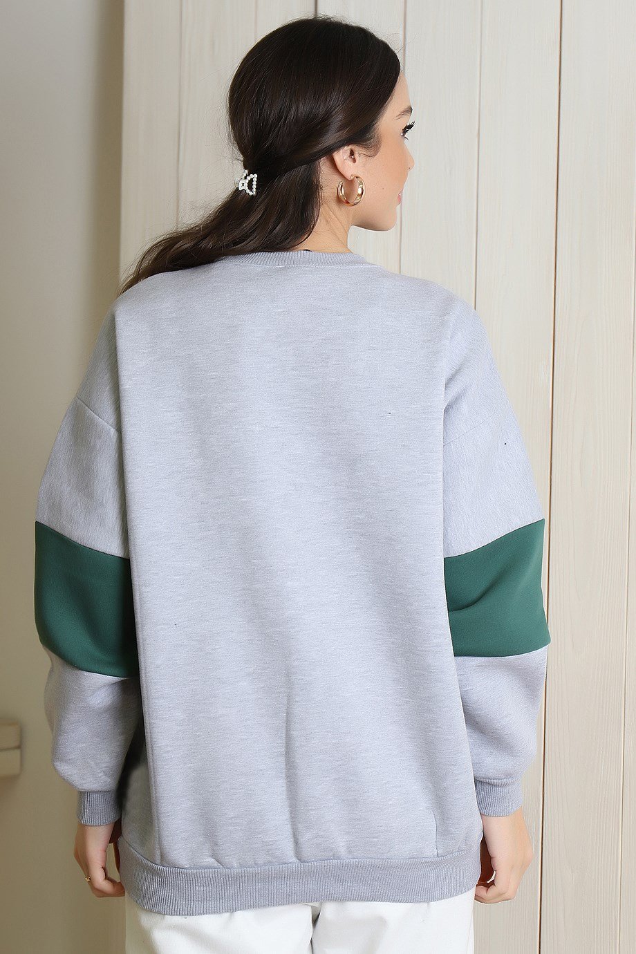 3607-2K3 ADYES SWEATGRİ