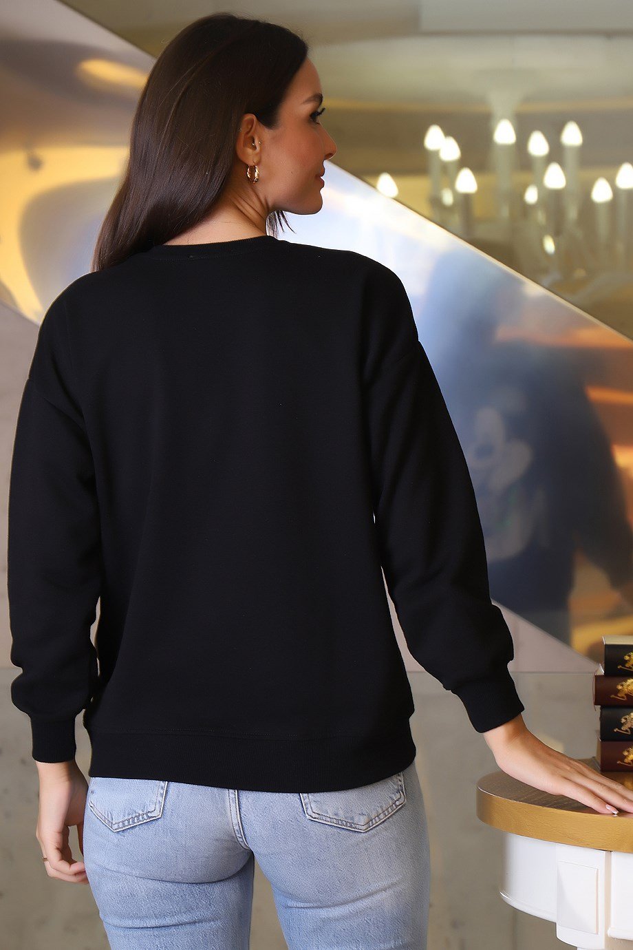 3617-2K3 MİNT SWEATSİYAH