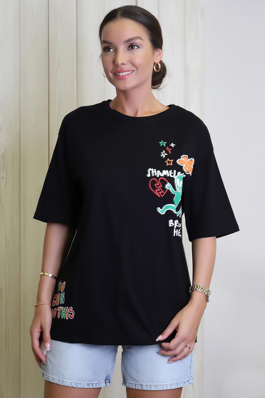 3684-2Y3 ADYES TSHIRTSİYAH