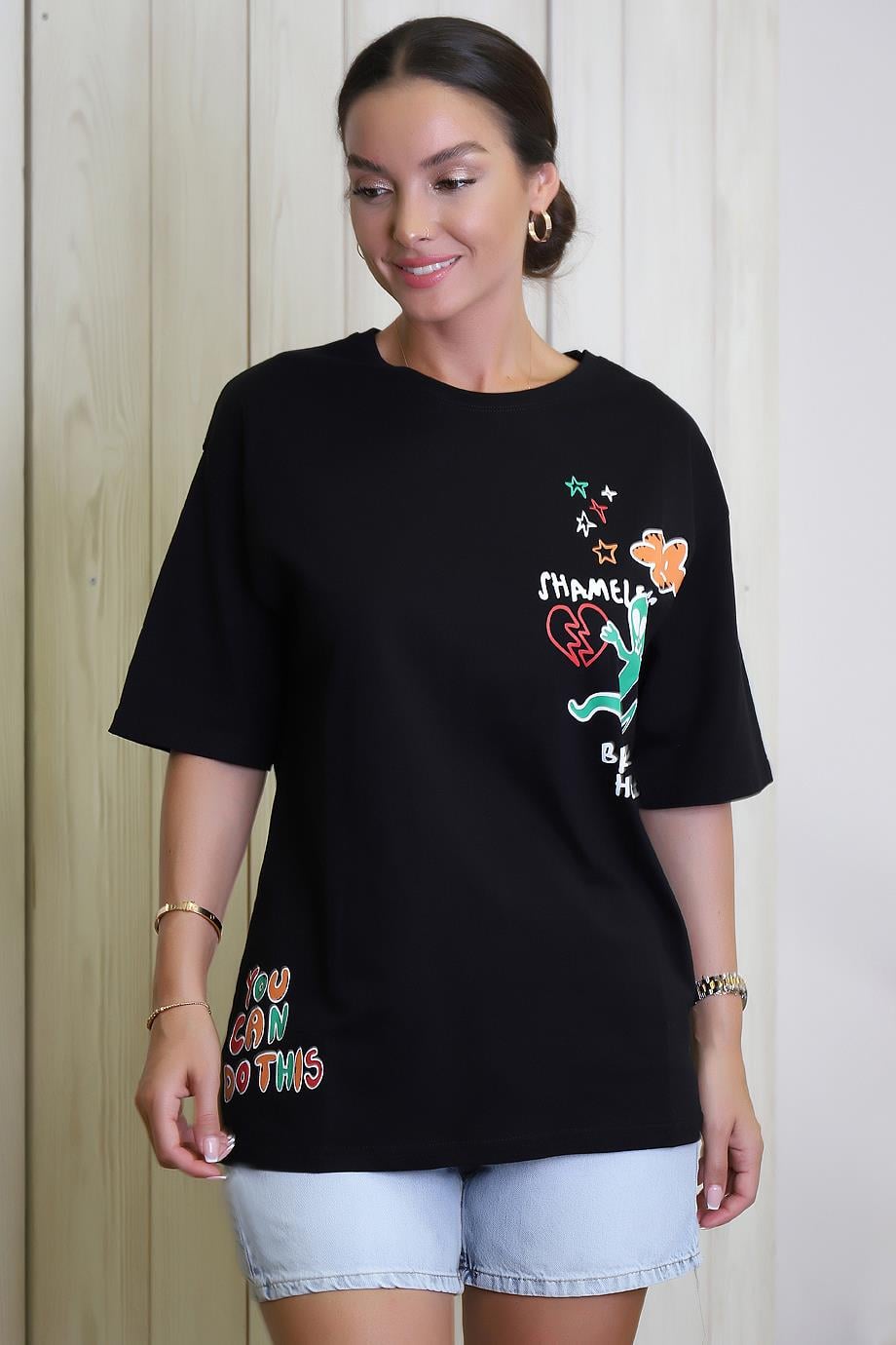 3684-2Y3 ADYES TSHIRTSİYAH