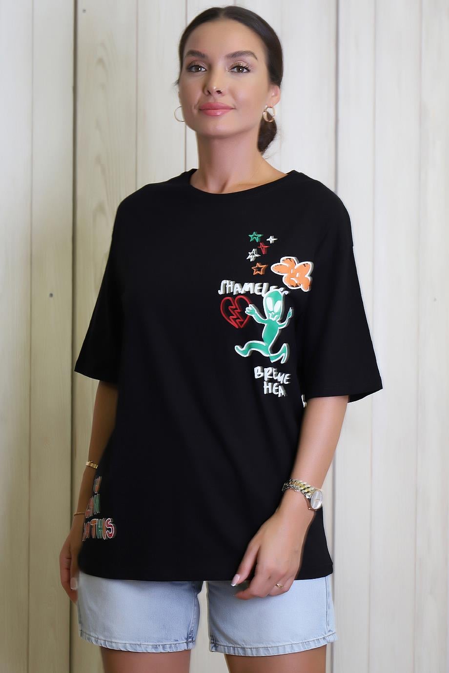 3684-2Y3 ADYES TSHIRTSİYAH
