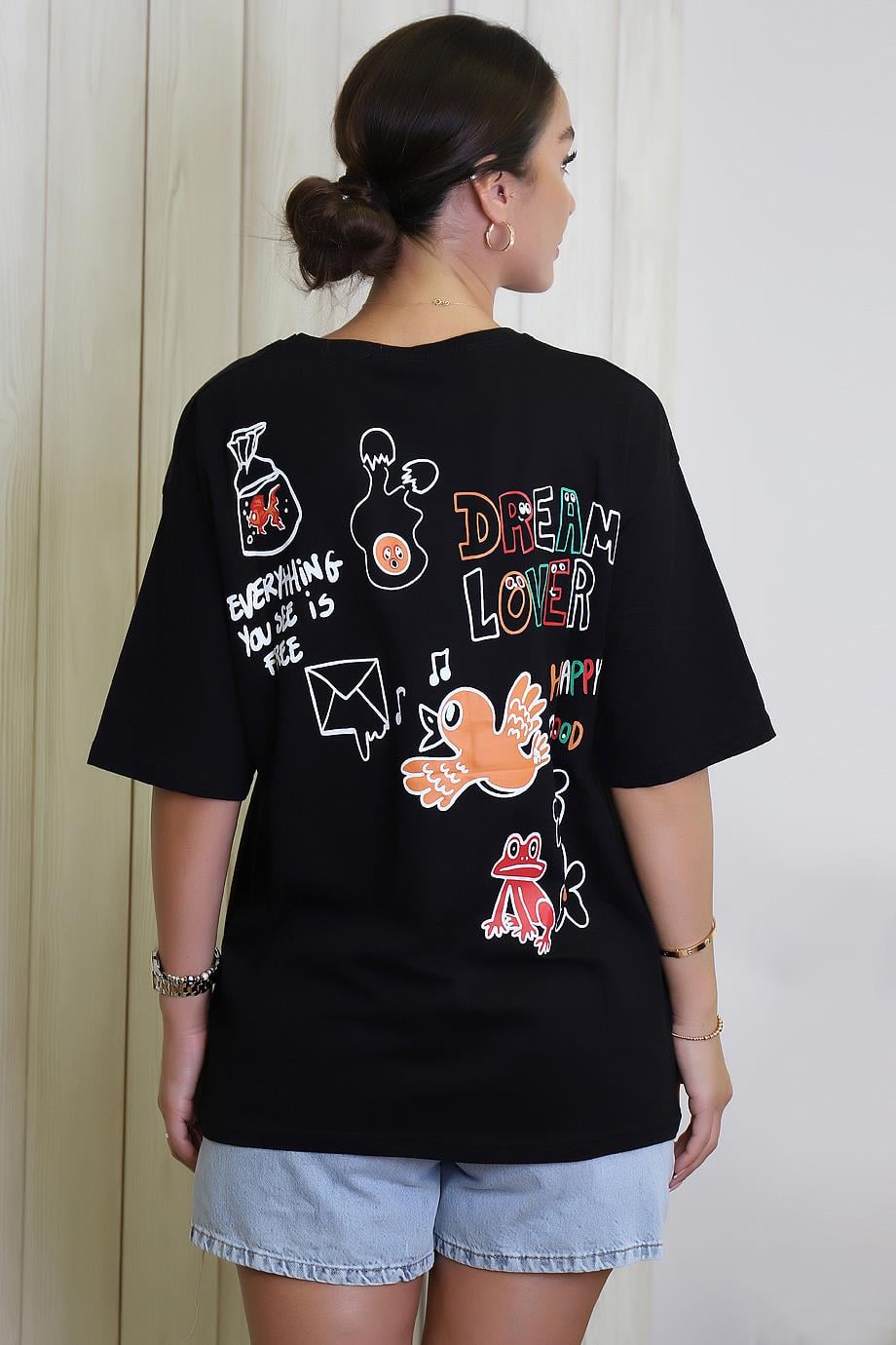 3684-2Y3 ADYES TSHIRTSİYAH