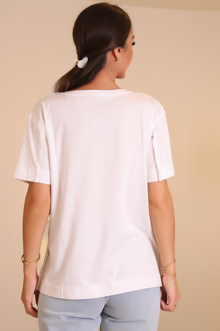 601735-2Y1 XINT T-SHIRTBEYAZ