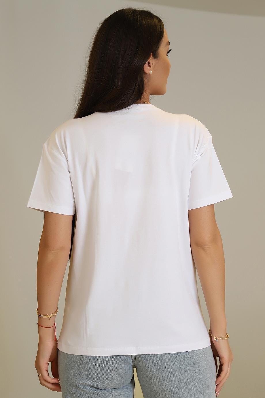 7521-2Y3 MİNT T-SHİRTBEYAZ