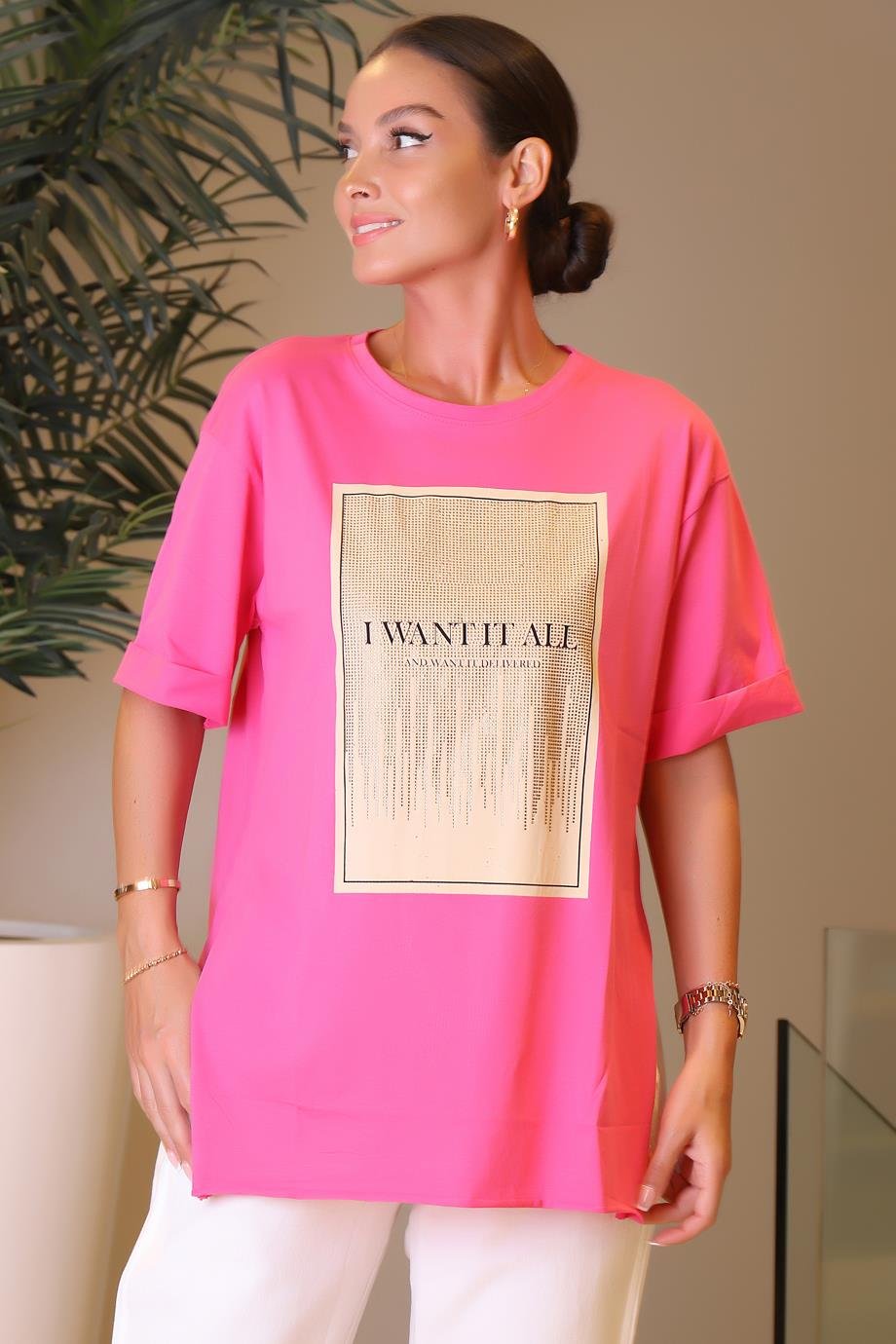 7623-2Y3 MİNT TSHIRTFUŞYA