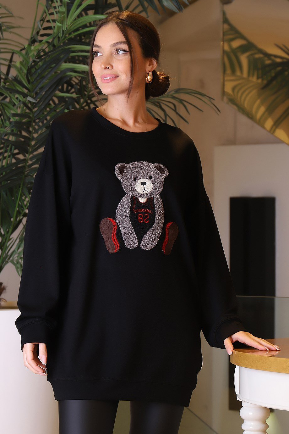 76405-2K3 ONTEKS SWEATSİYAH