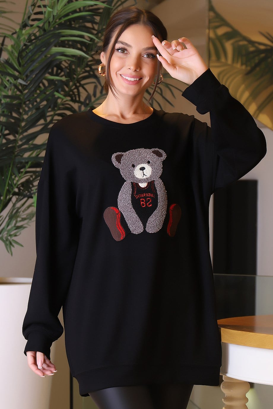 76405-2K3 ONTEKS SWEATSİYAH