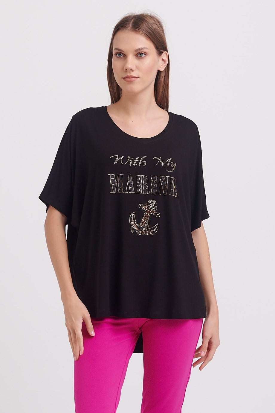 77368-2K3 ONTEKS BLUZSİYAH