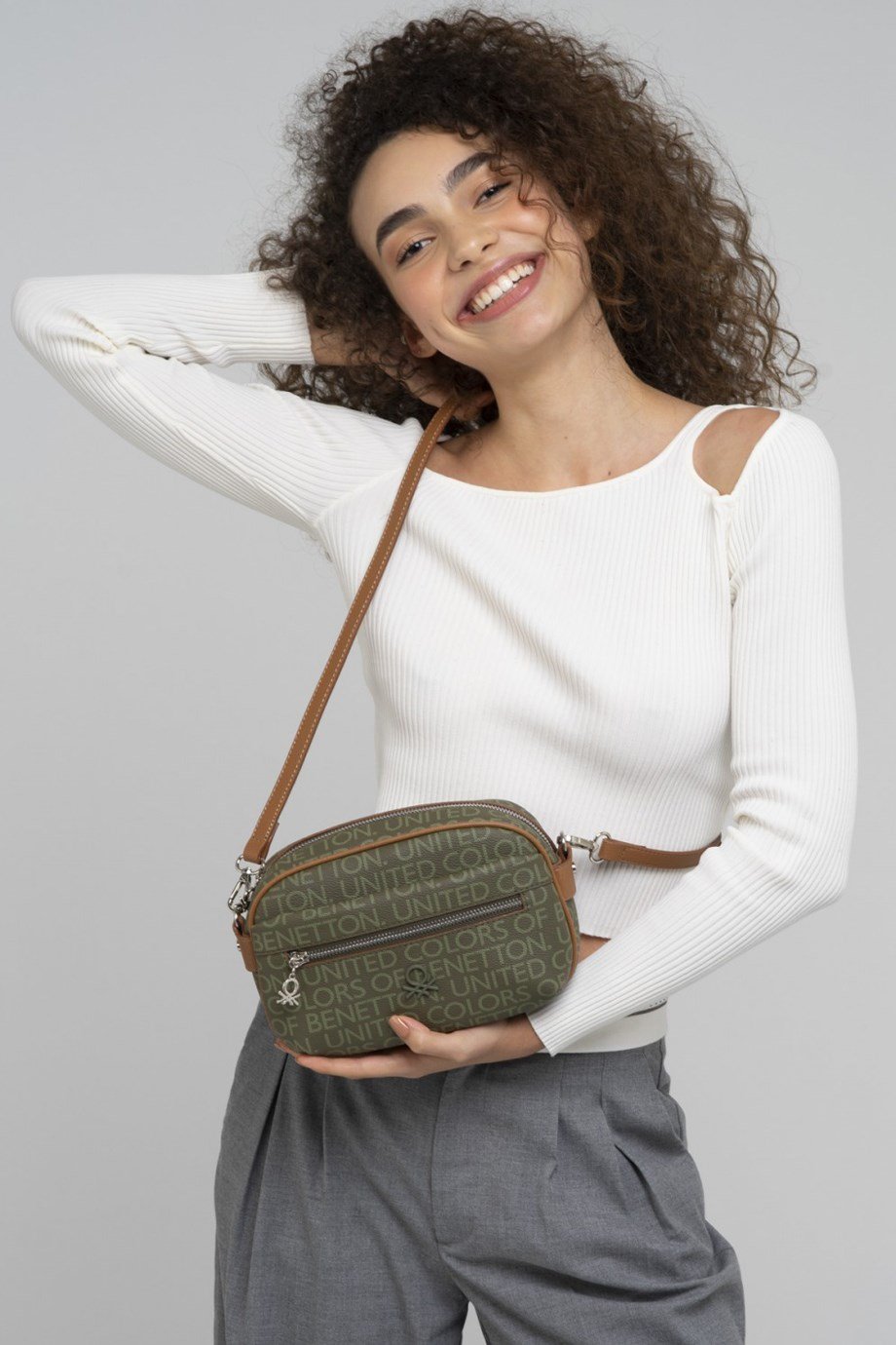 821-2K3 BENETTON ÇANTAHAKİ TABA