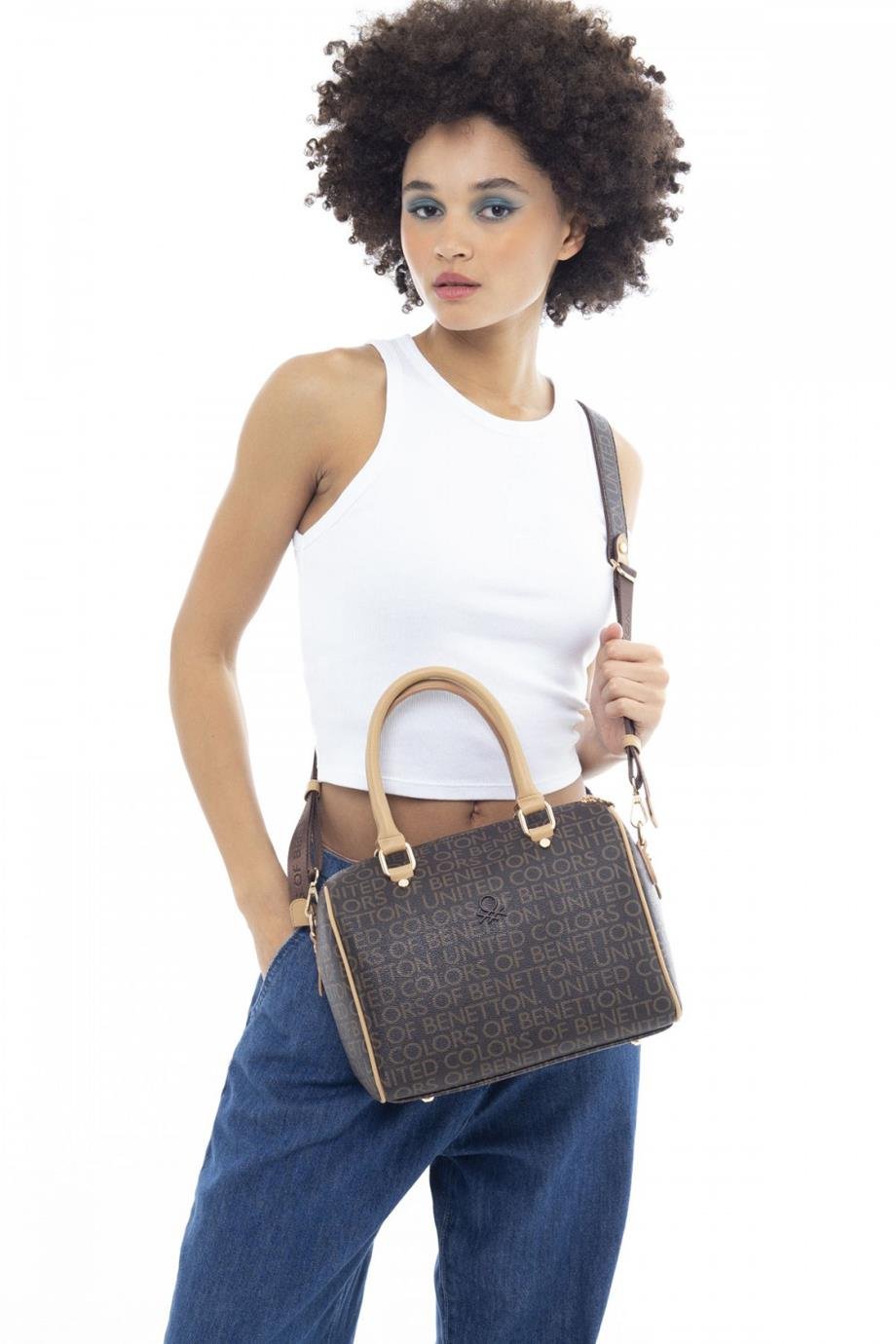955-2Y3 BENETTON ÇANTAKAHVE A.CAMEL