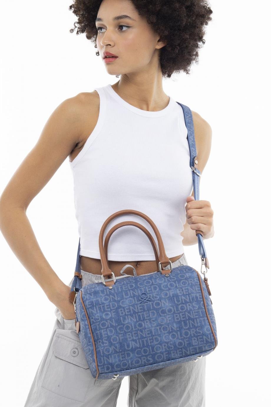 955-2Y3 BENETTON ÇANTAKOT-LACİ-CAMEL