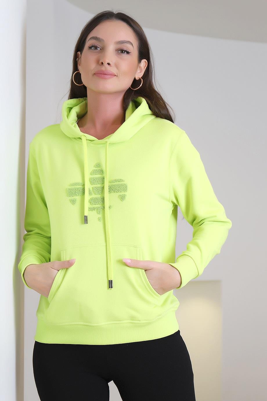 AKOVA-2K3 WUGST SWEATNEON YEŞİL