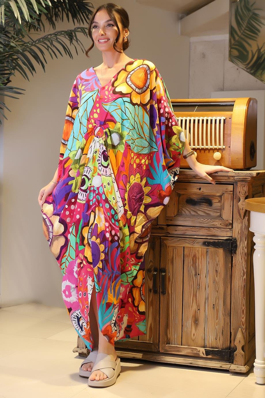 AŞHİLDA015-2Y4 AŞHİLDA ELBİSEMOR