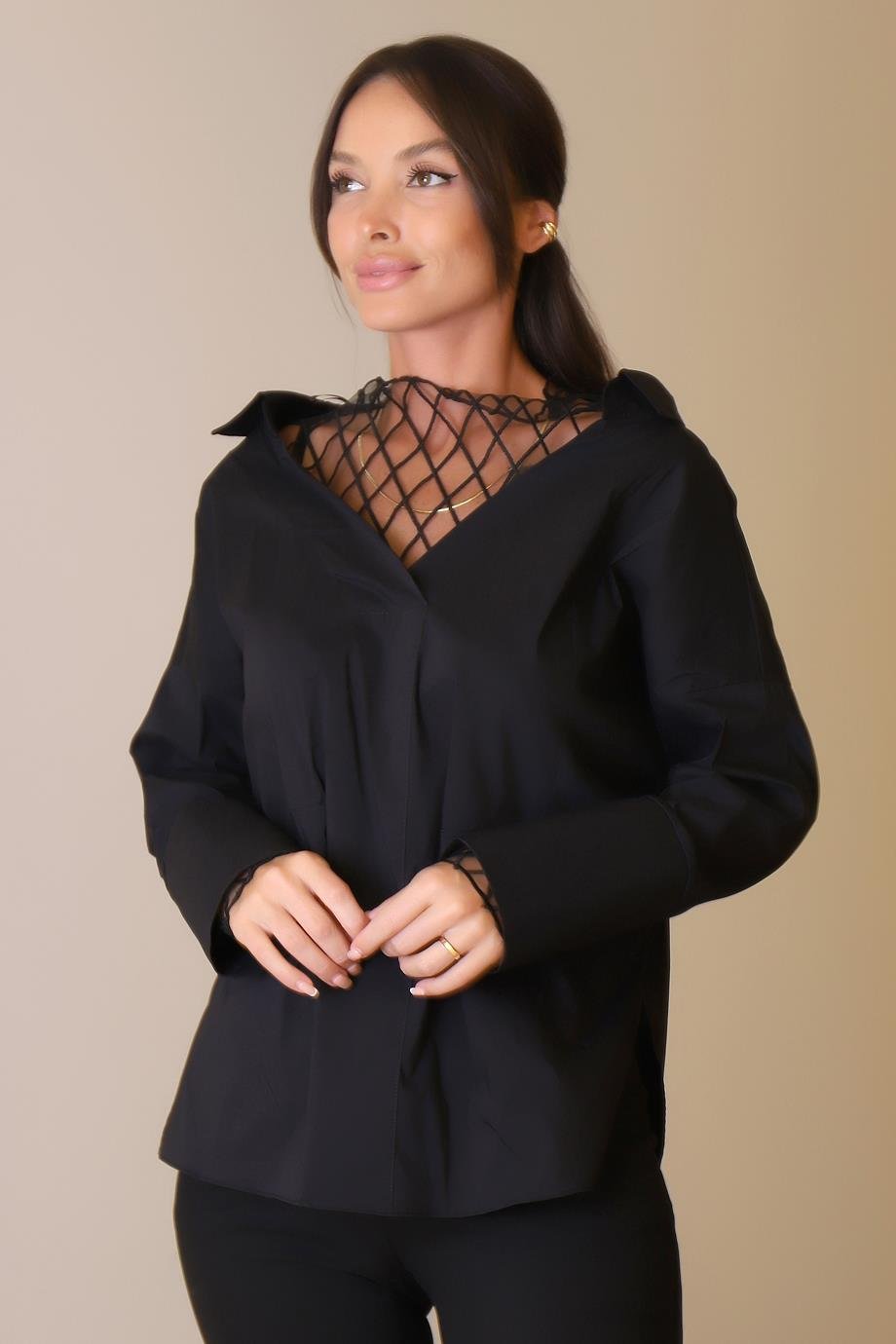 AYHAN50284-2K6 AYHAN GÖMLEKSİYAH