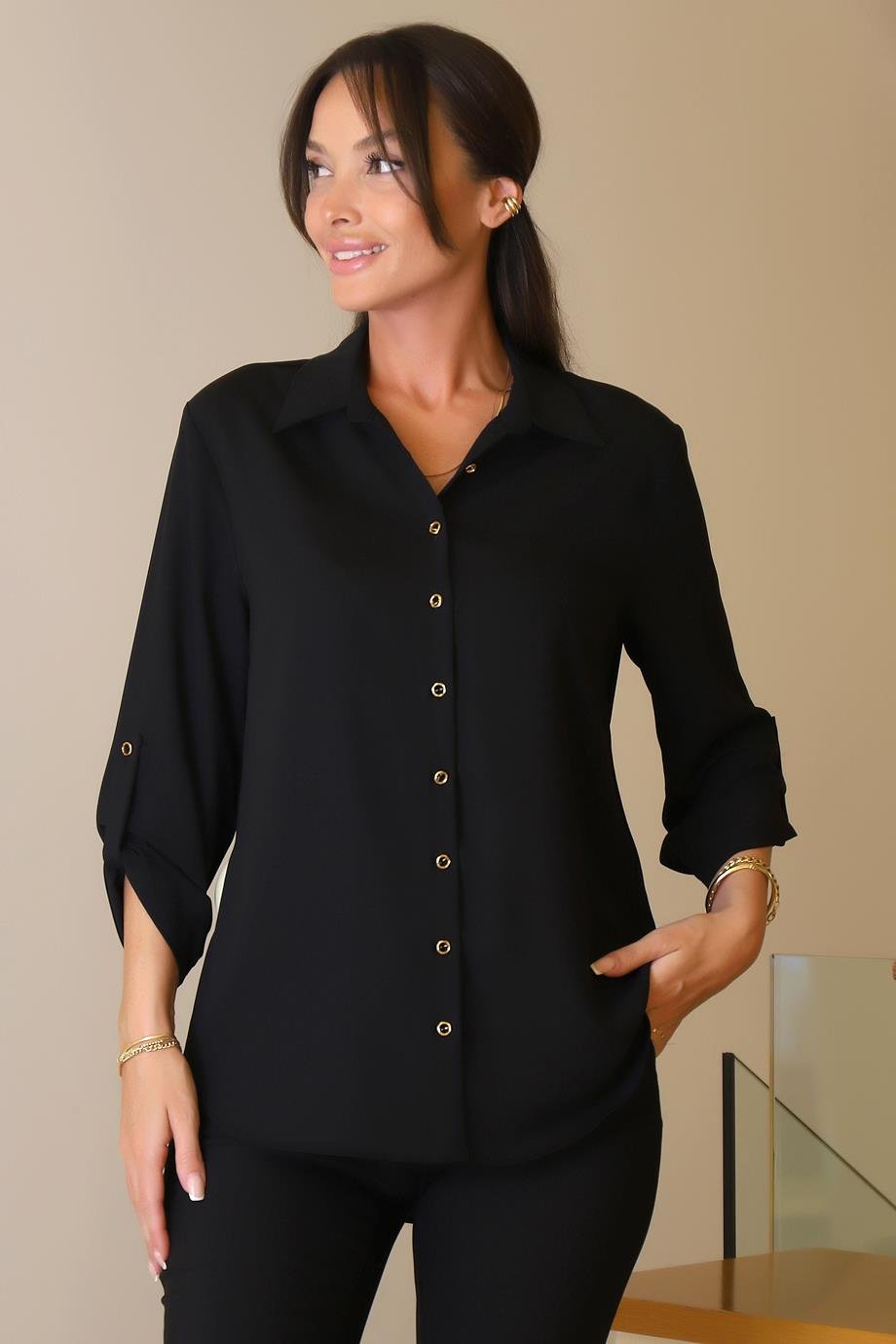 AYHAN50866-2K6 AYHAN GÖMLEKSİYAH