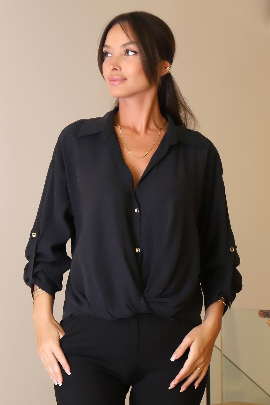 AYHAN50960-2K6 AYHAN GÖMLEKSİYAH