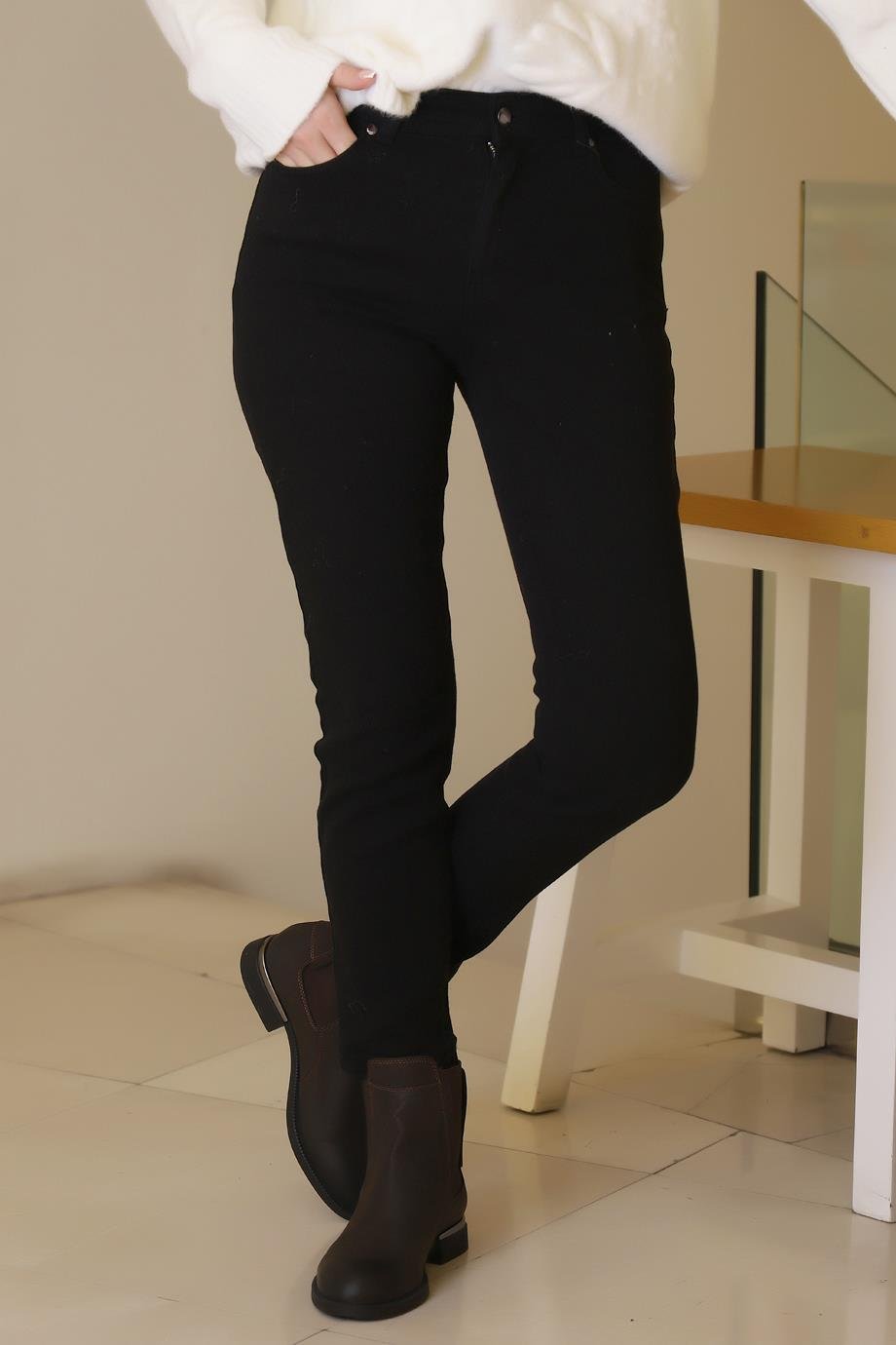 AYHAN53500-2K6 AYHAN PANTOLON-SİYAH