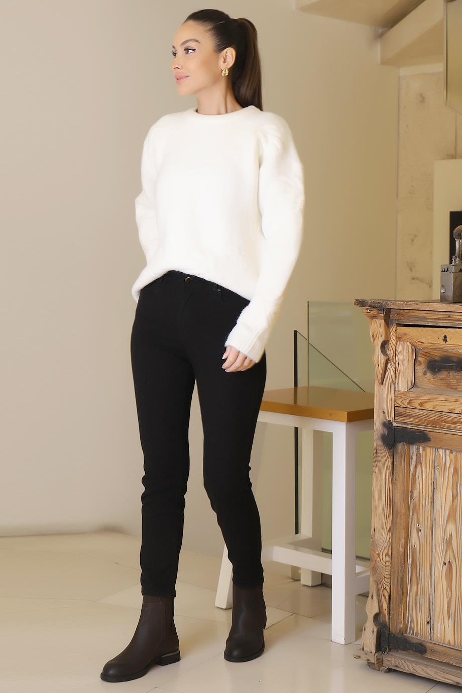 AYHAN53500-2K6 AYHAN PANTOLON-SİYAH