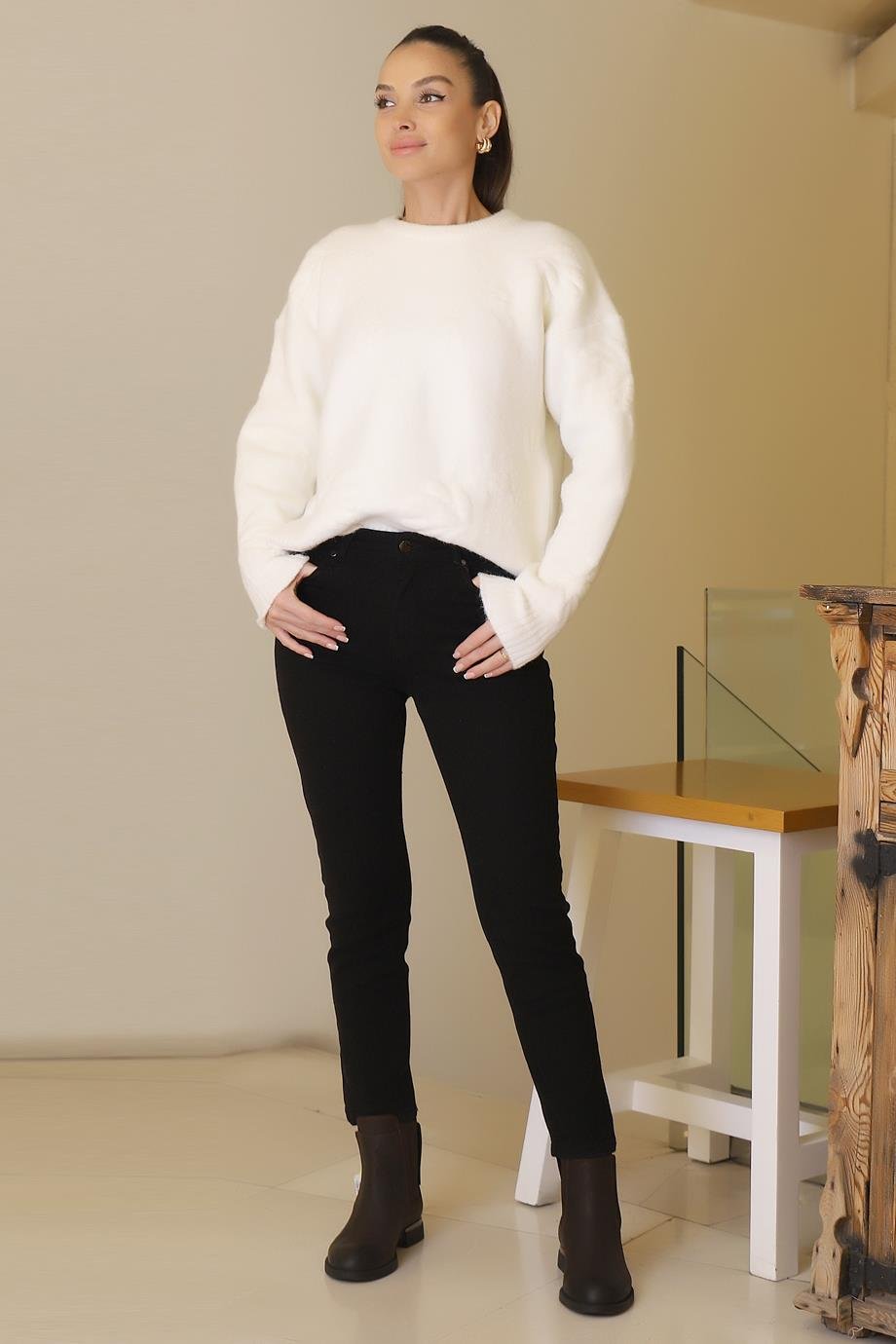 AYHAN53500-2K6 AYHAN PANTOLON-SİYAH