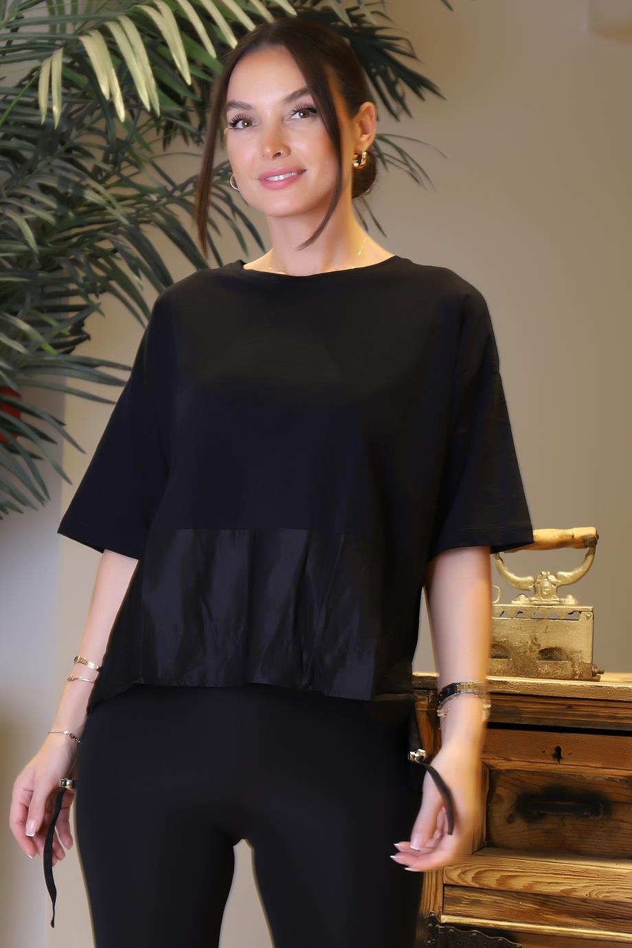 BEBE PLUS25742-2Y4 BEBE PLUS BLUZSİYAH