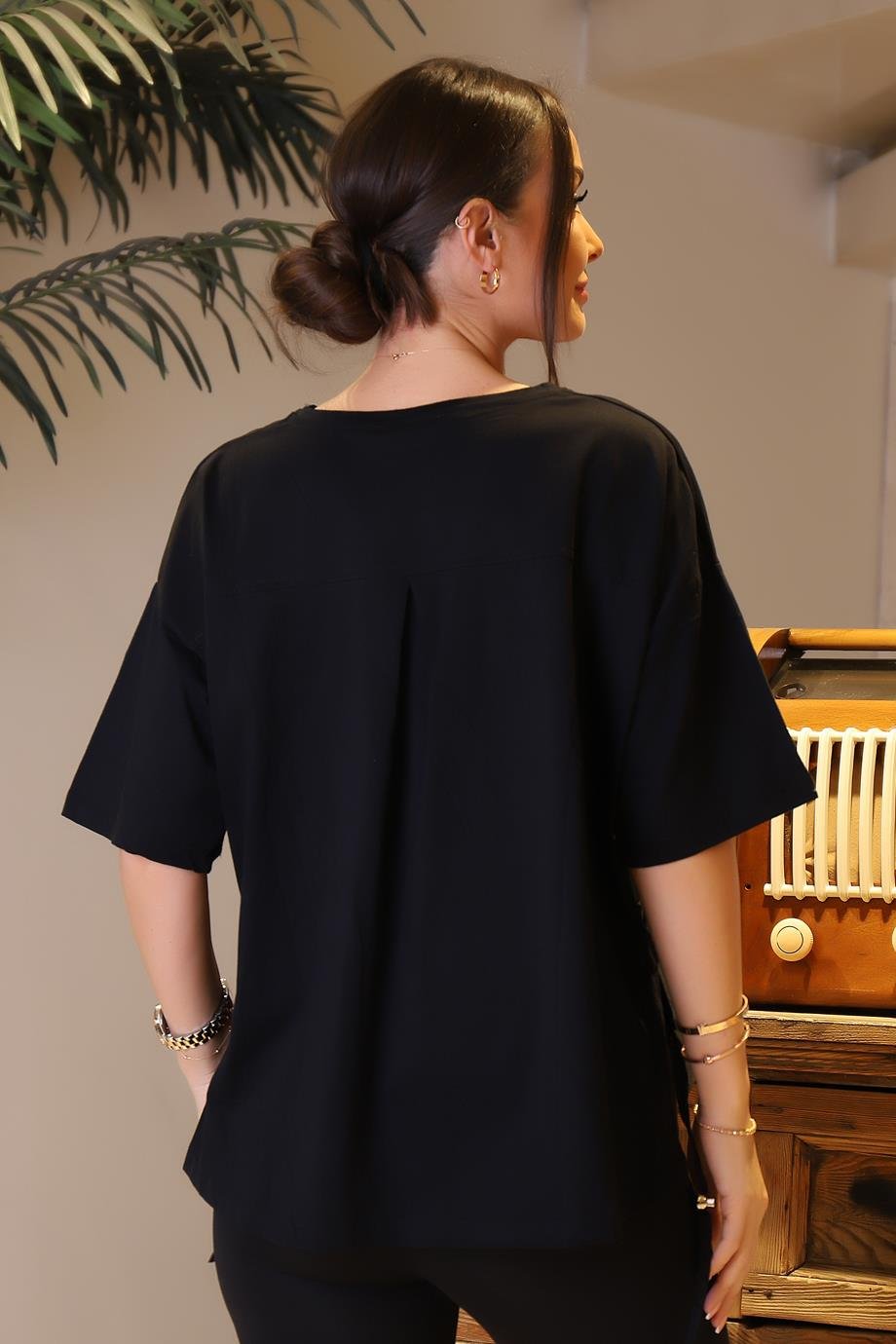 BEBE PLUS25742-2Y4 BEBE PLUS BLUZSİYAH