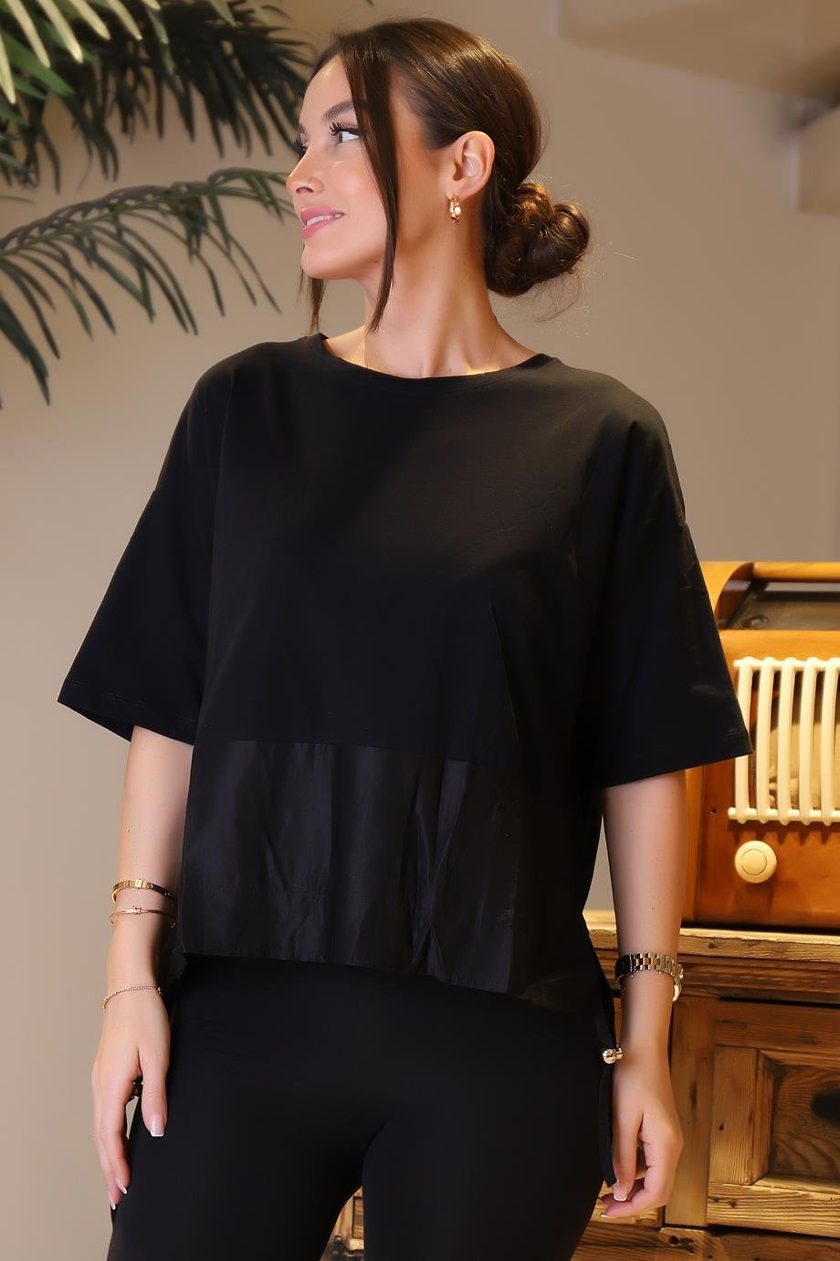 BEBE PLUS25742-2Y4 BEBE PLUS BLUZSİYAH