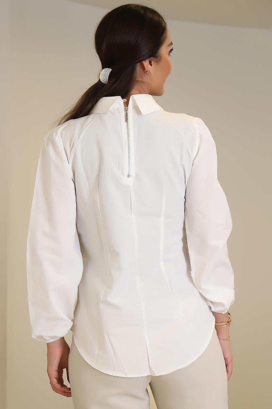 BEBE PLUS28133-2K4 BEBE PLUS GÖMLEKSİYAH