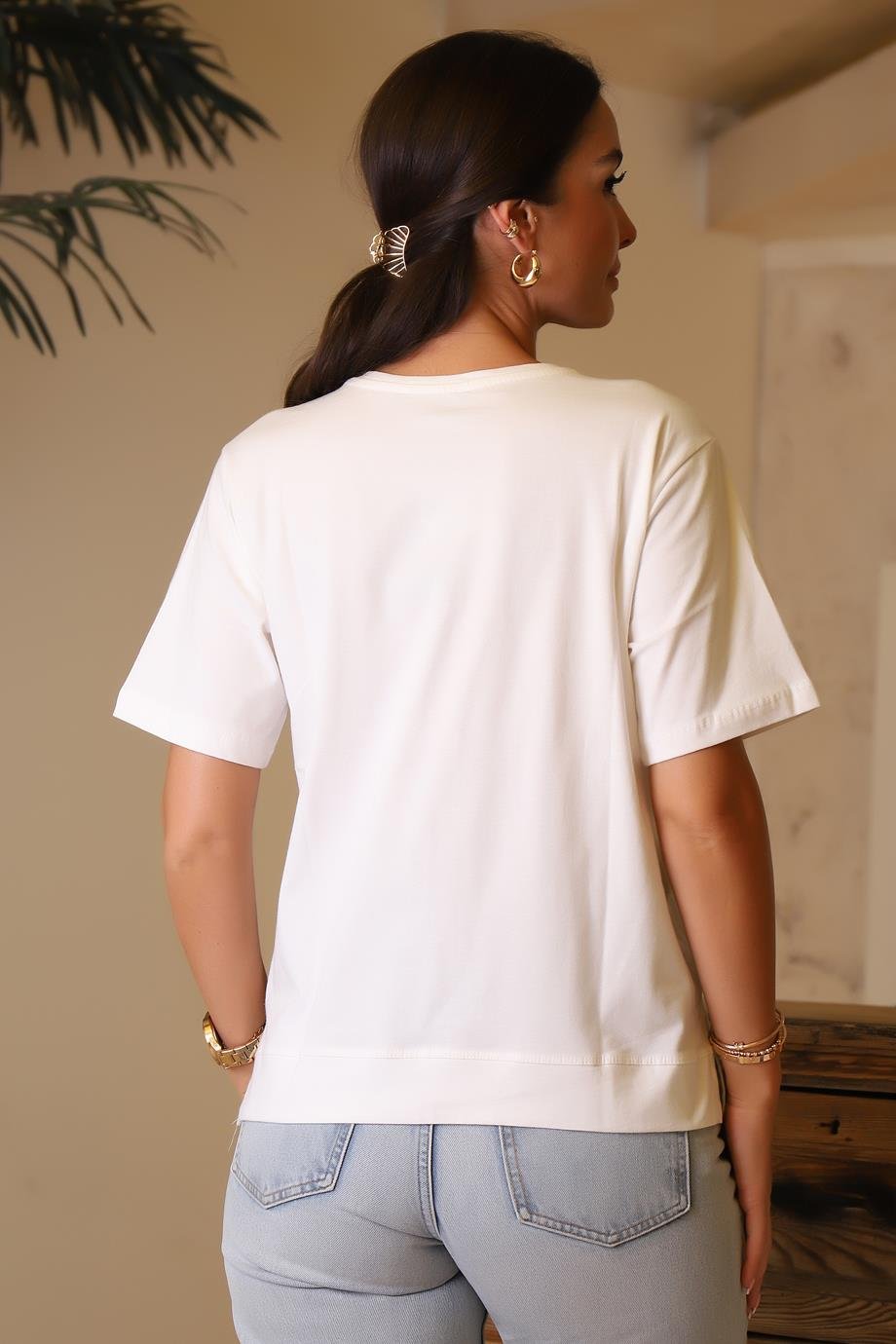 BEBE PLUS28437-2Y4 BEBE PLUS T-SHIRTEKRU