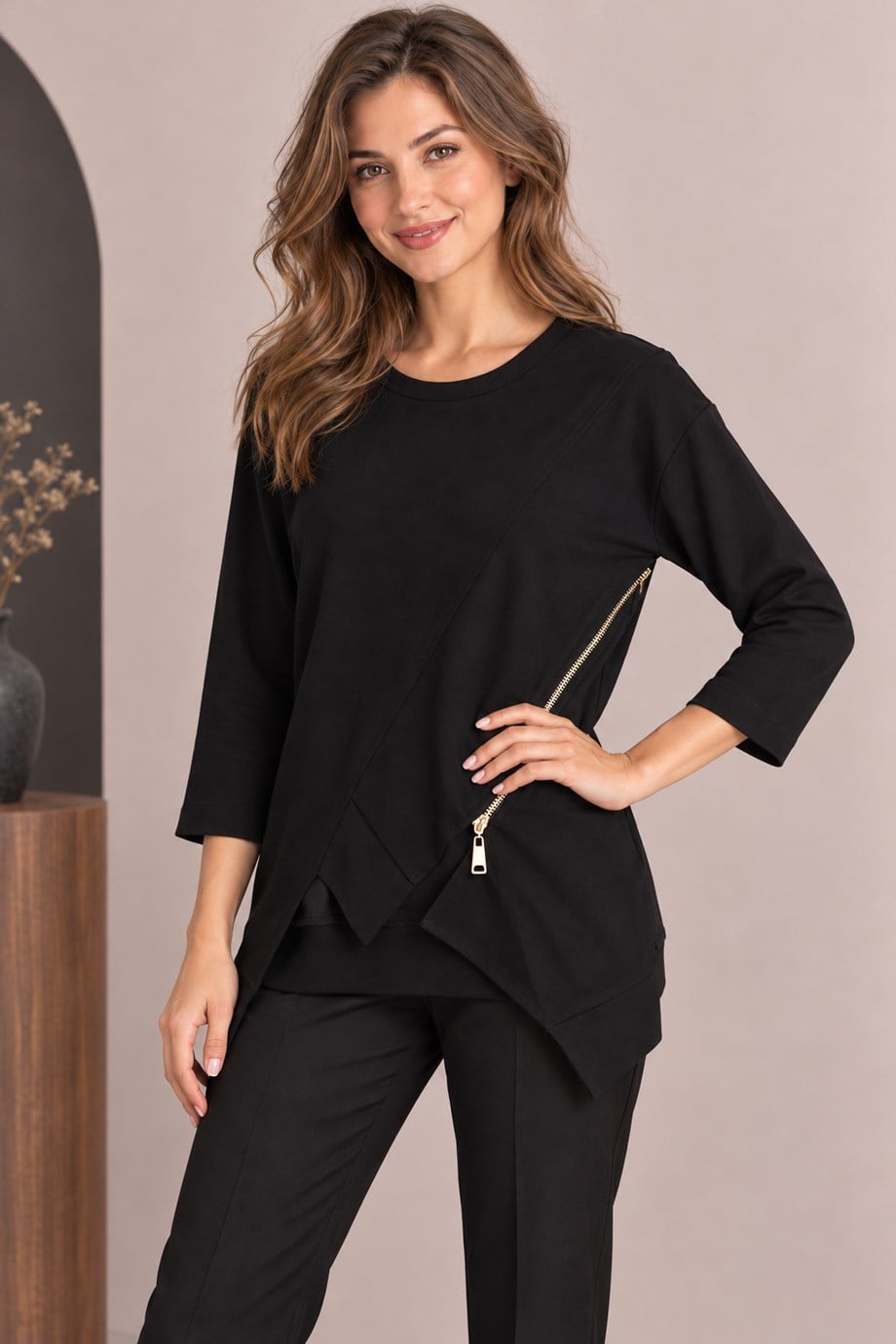 BEBE PLUS31313-2K7 BEBE PLUS SWEAT-SİYAH