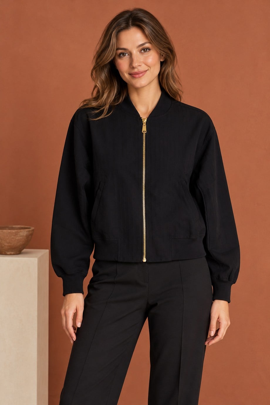 BEBE PLUS31372-2K7 BEBE PLUS CEKET-SİYAH