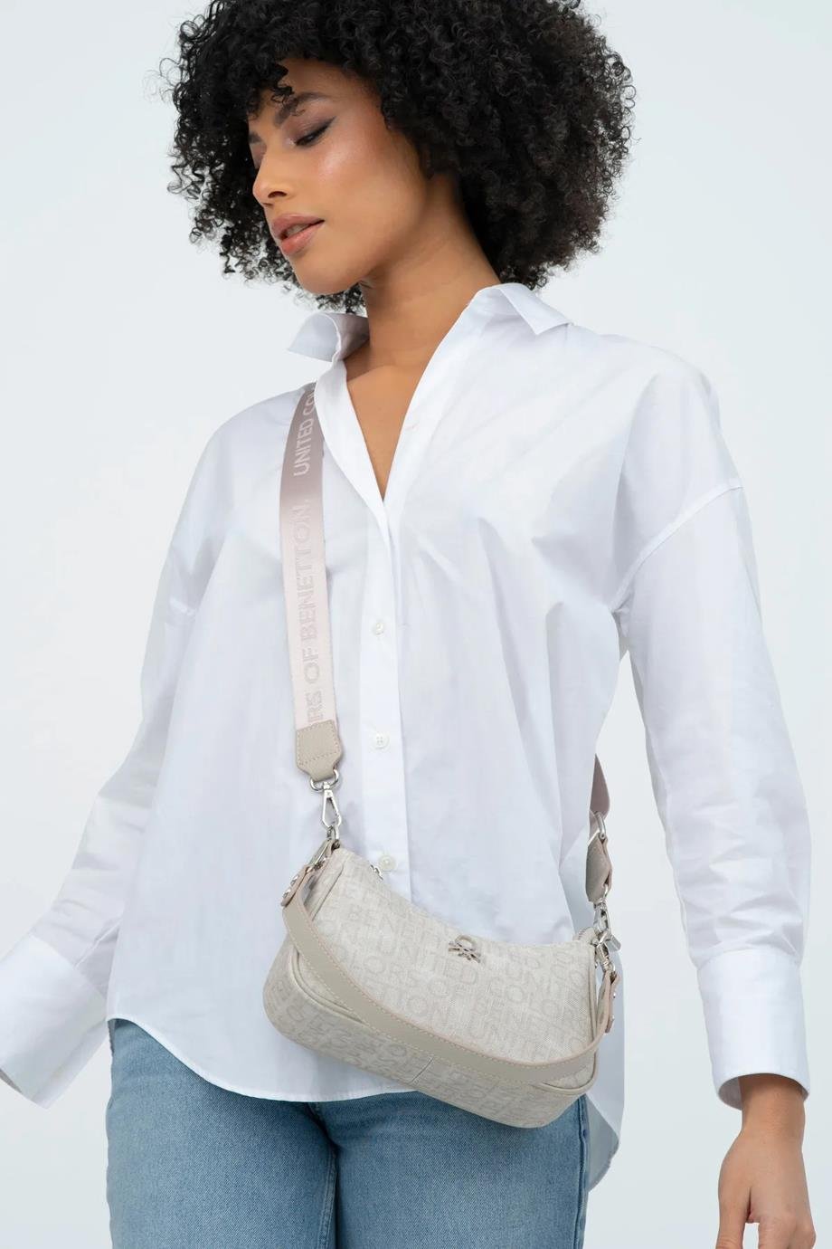 BENETTON-ST DERİ1291-2Y5 BENETTON ÇANTATAŞ
