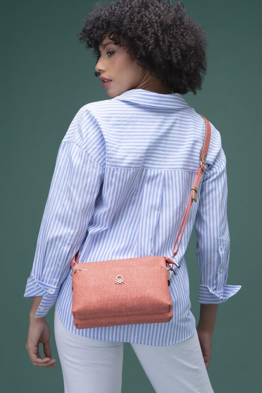 BENETTON-ST DERİ1295-2Y4 BENETTON ÇANTAMERCAN CAMEL