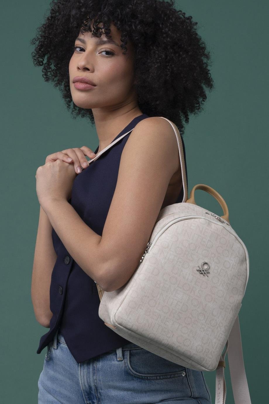 BENETTON-ST DERİ1311-2Y4 BENETTON ÇANTABEJ CAMEL